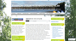 Desktop Screenshot of kiiminginjaalinvedet.net